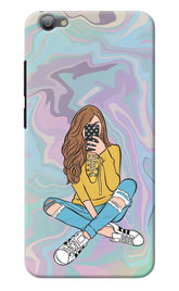 Selfie Girl Vivo V5/V5s Back Cover